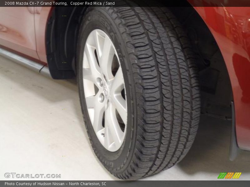 Copper Red Mica / Sand 2008 Mazda CX-7 Grand Touring