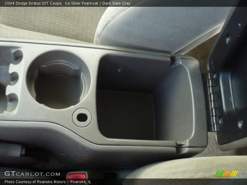 Ice Silver Pearlcoat / Dark Slate Gray 2004 Dodge Stratus SXT Coupe