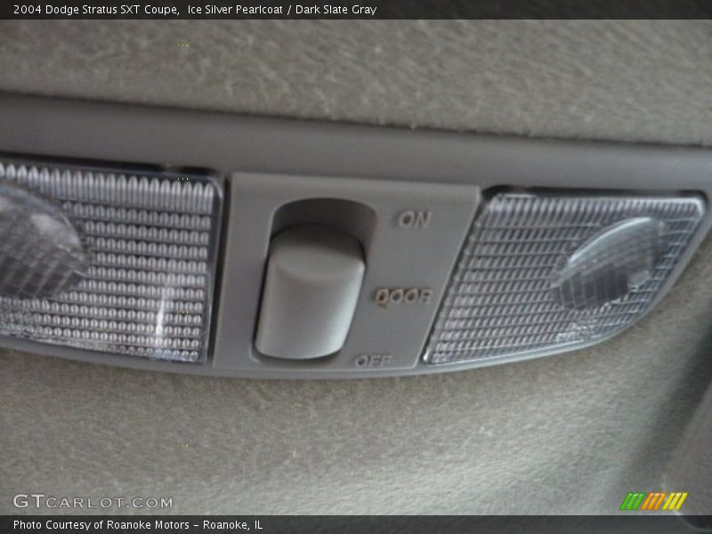 Ice Silver Pearlcoat / Dark Slate Gray 2004 Dodge Stratus SXT Coupe