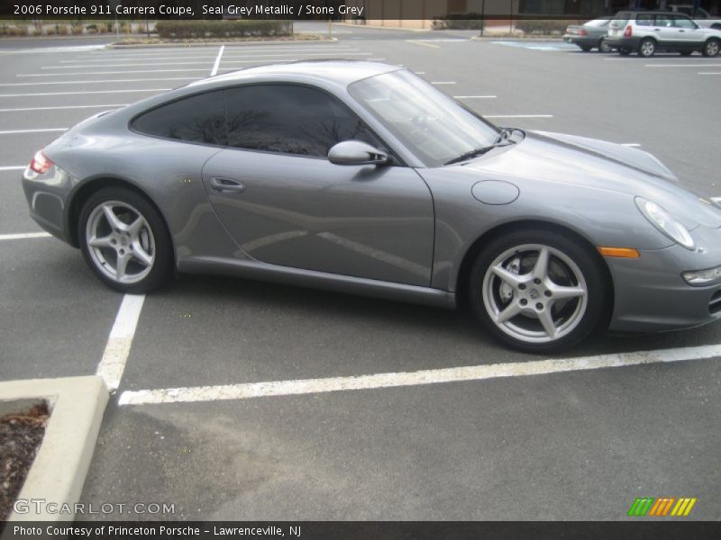 Seal Grey Metallic / Stone Grey 2006 Porsche 911 Carrera Coupe