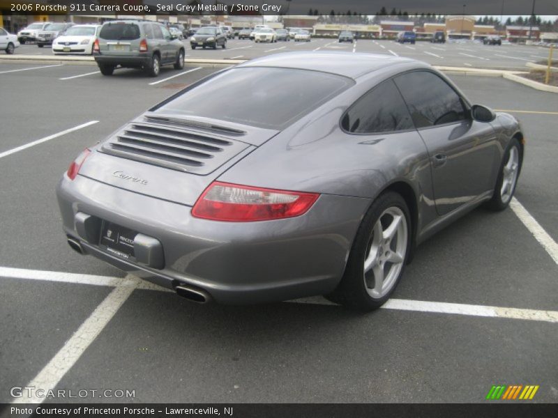 Seal Grey Metallic / Stone Grey 2006 Porsche 911 Carrera Coupe