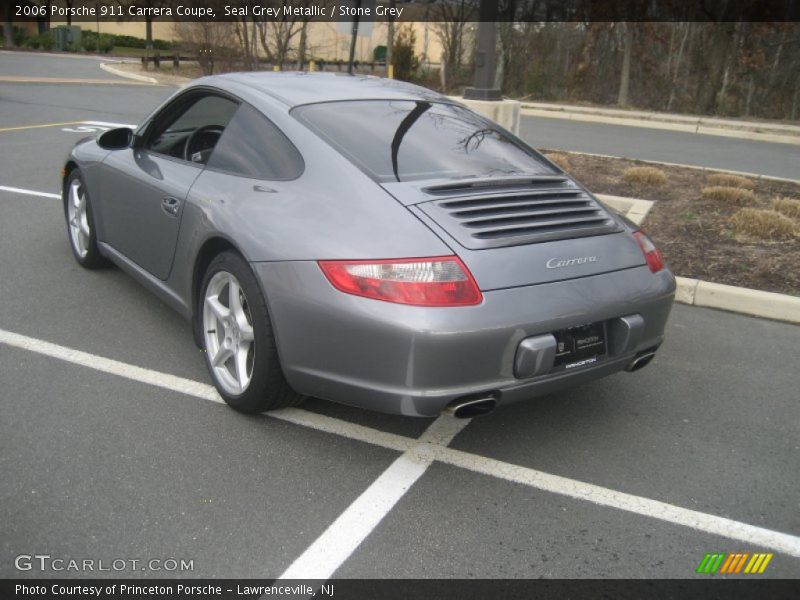 Seal Grey Metallic / Stone Grey 2006 Porsche 911 Carrera Coupe