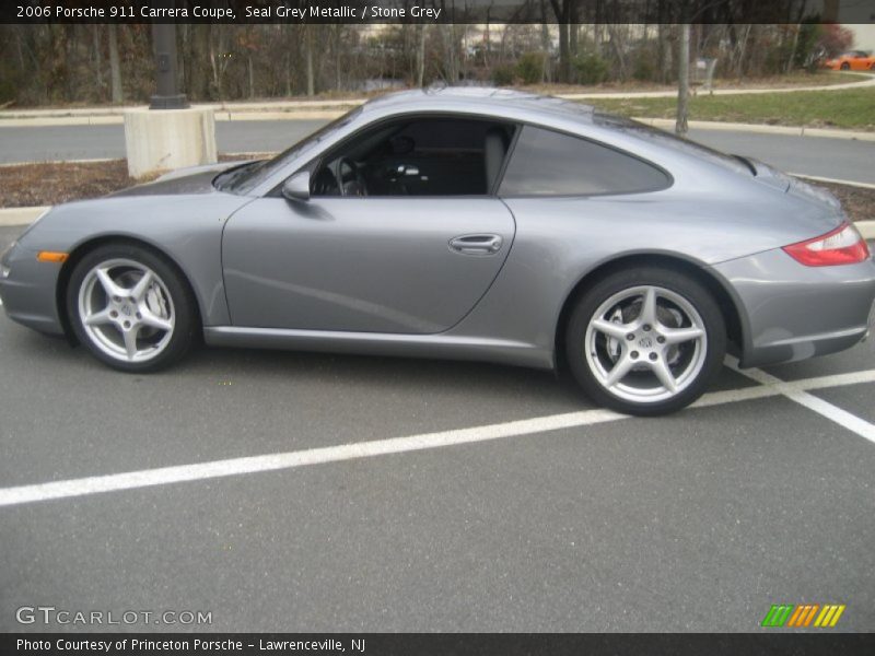 Seal Grey Metallic / Stone Grey 2006 Porsche 911 Carrera Coupe