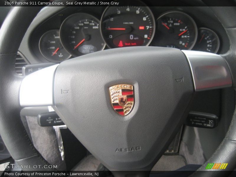 Seal Grey Metallic / Stone Grey 2006 Porsche 911 Carrera Coupe