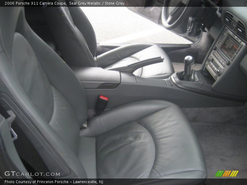 Seal Grey Metallic / Stone Grey 2006 Porsche 911 Carrera Coupe