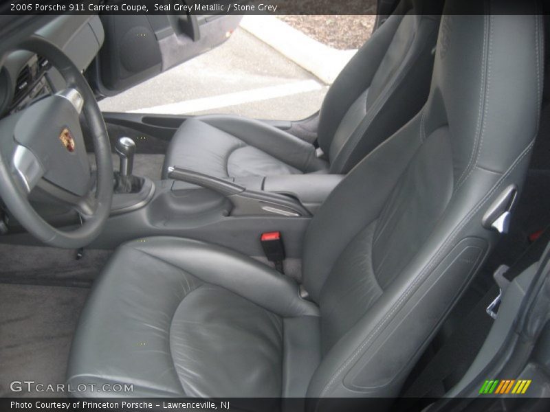 Seal Grey Metallic / Stone Grey 2006 Porsche 911 Carrera Coupe