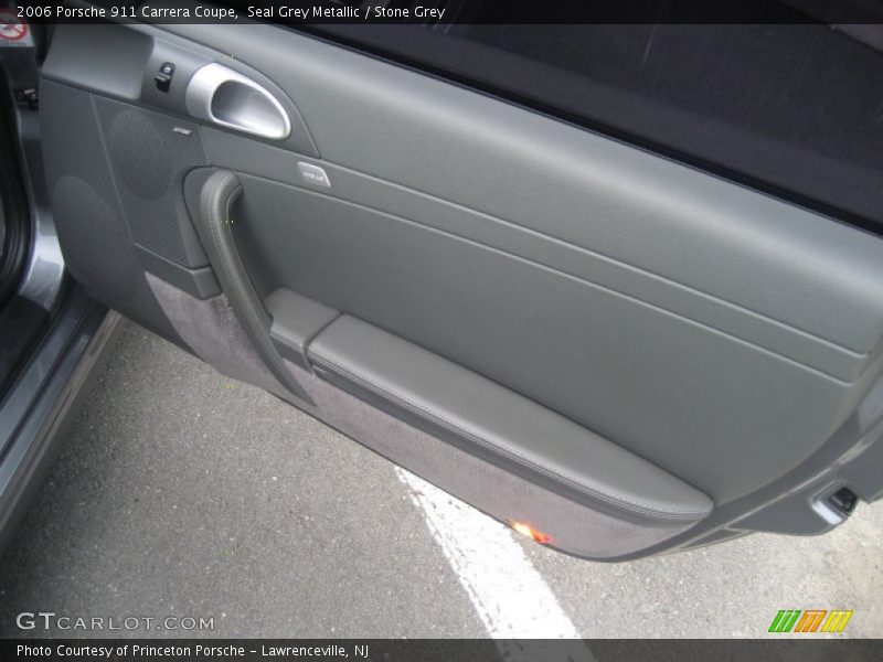 Seal Grey Metallic / Stone Grey 2006 Porsche 911 Carrera Coupe