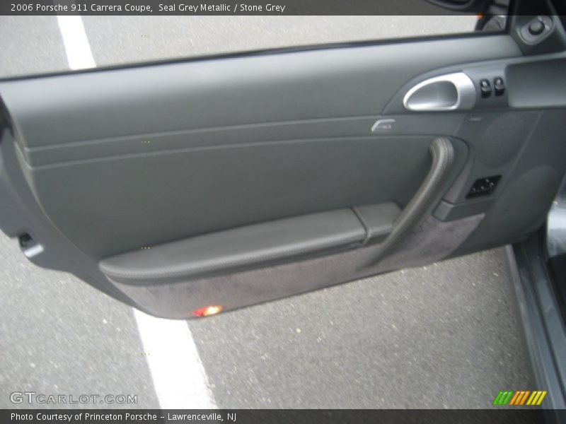 Seal Grey Metallic / Stone Grey 2006 Porsche 911 Carrera Coupe