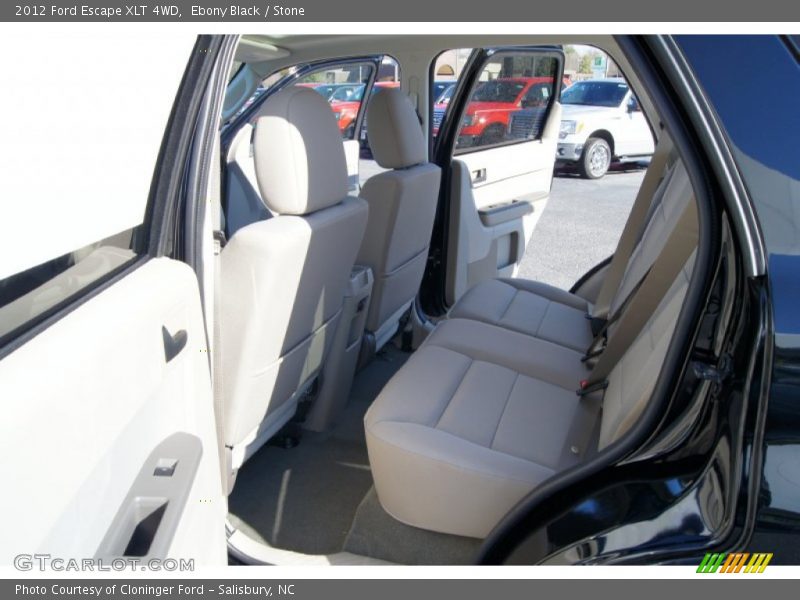 Ebony Black / Stone 2012 Ford Escape XLT 4WD