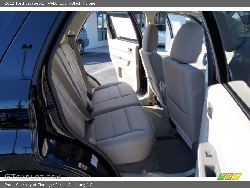 Ebony Black / Stone 2012 Ford Escape XLT 4WD