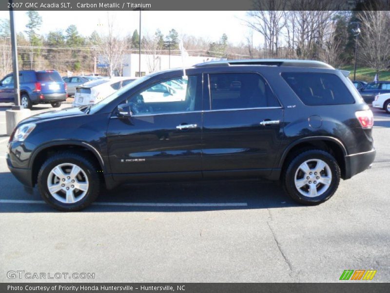 Carbon Metallic / Titanium 2007 GMC Acadia SLT