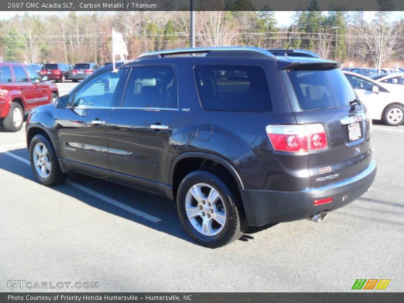 Carbon Metallic / Titanium 2007 GMC Acadia SLT