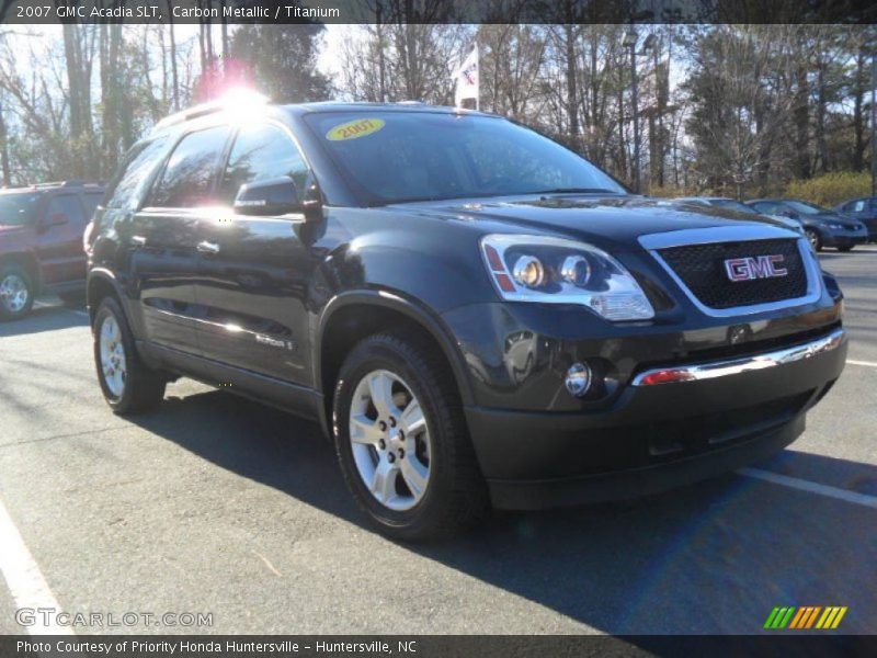 Carbon Metallic / Titanium 2007 GMC Acadia SLT