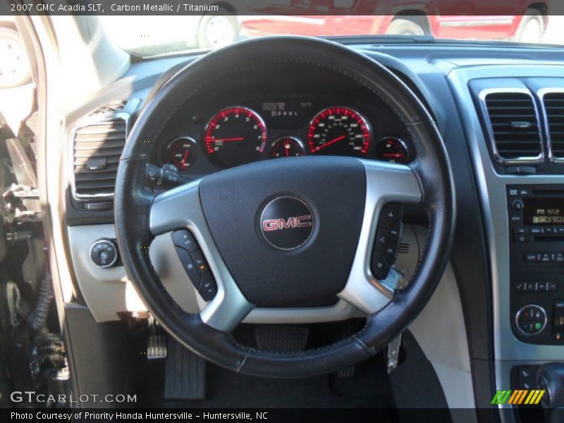 Carbon Metallic / Titanium 2007 GMC Acadia SLT
