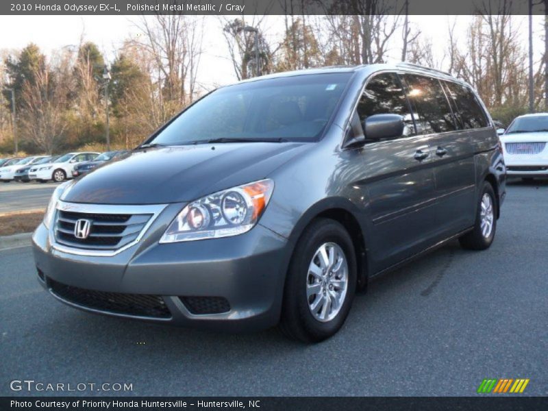 Polished Metal Metallic / Gray 2010 Honda Odyssey EX-L