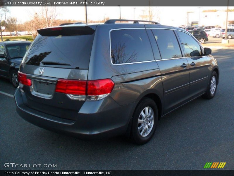 Polished Metal Metallic / Gray 2010 Honda Odyssey EX-L