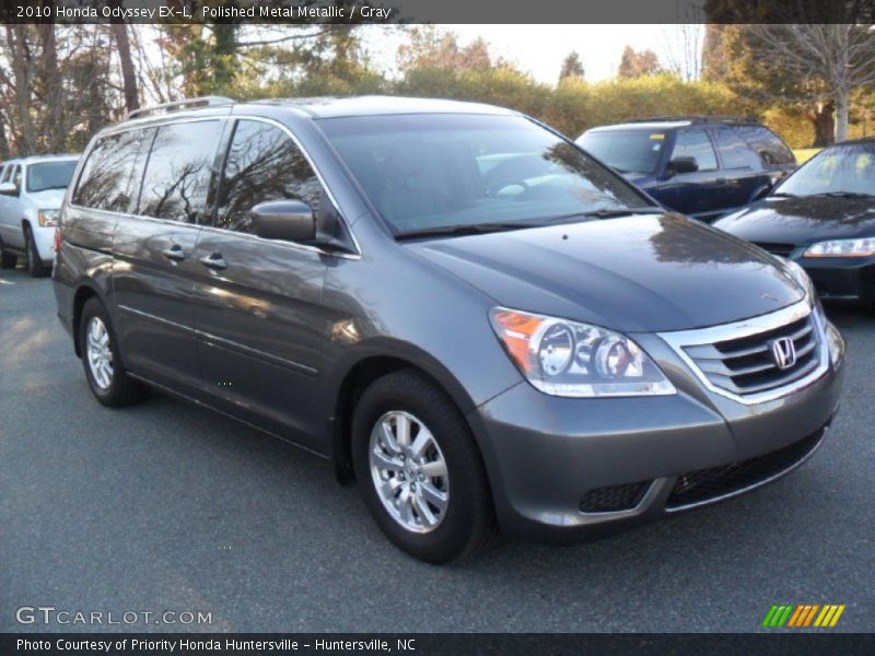 Polished Metal Metallic / Gray 2010 Honda Odyssey EX-L
