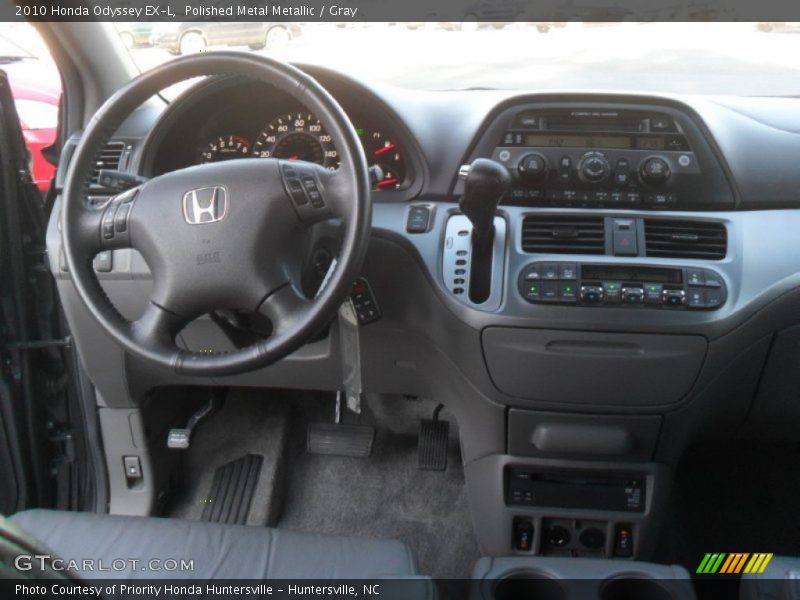 Polished Metal Metallic / Gray 2010 Honda Odyssey EX-L