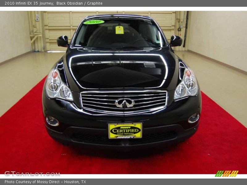 Black Obsidian / Graphite 2010 Infiniti EX 35 Journey