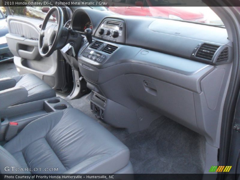 Polished Metal Metallic / Gray 2010 Honda Odyssey EX-L