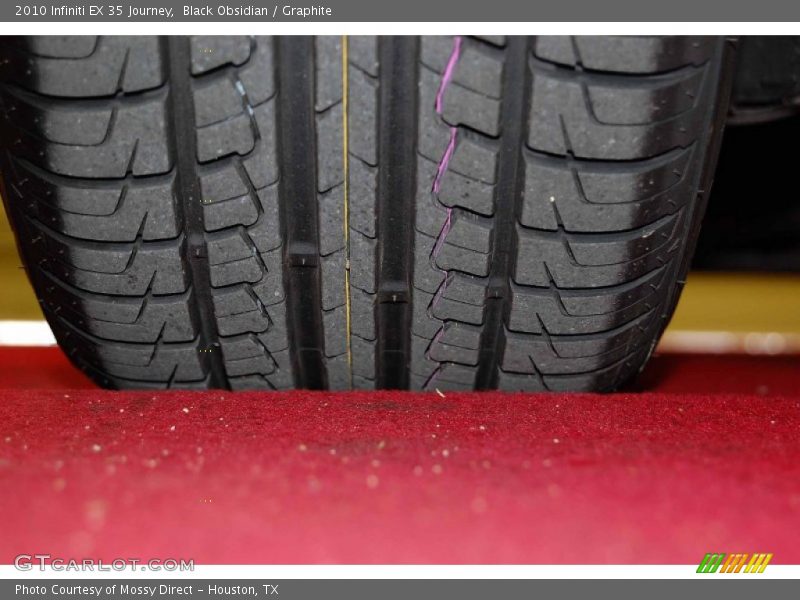 Black Obsidian / Graphite 2010 Infiniti EX 35 Journey