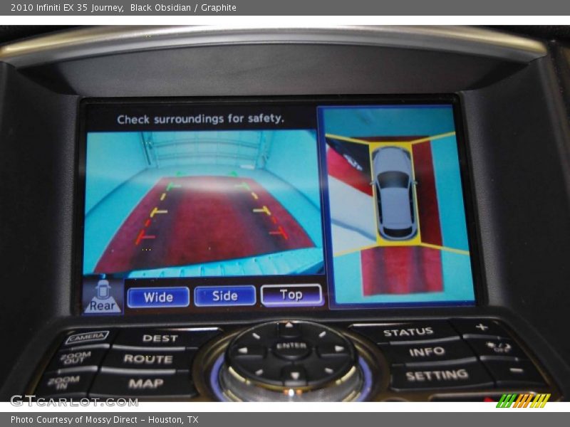 Black Obsidian / Graphite 2010 Infiniti EX 35 Journey