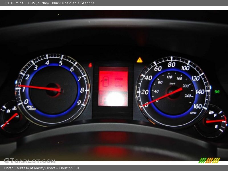 Black Obsidian / Graphite 2010 Infiniti EX 35 Journey