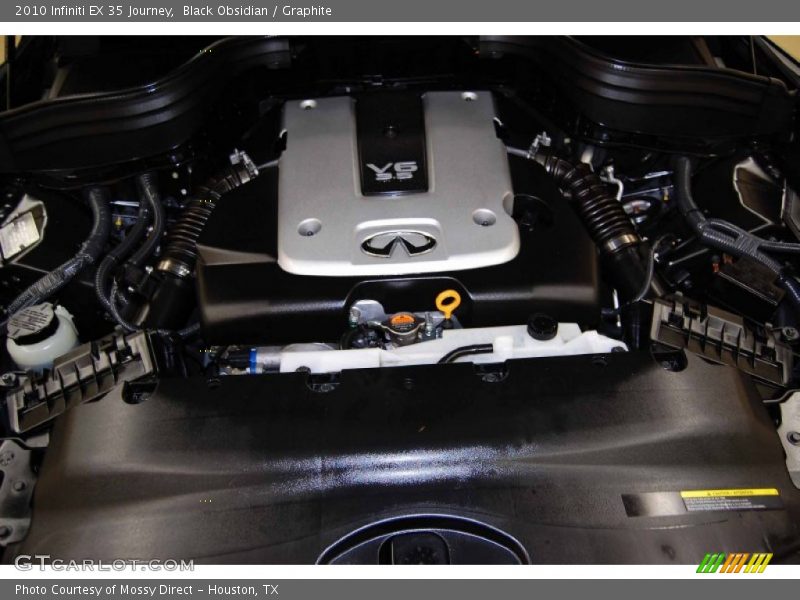 Black Obsidian / Graphite 2010 Infiniti EX 35 Journey