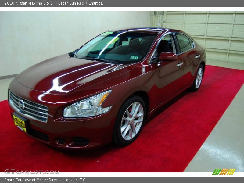 Tuscan Sun Red / Charcoal 2010 Nissan Maxima 3.5 S