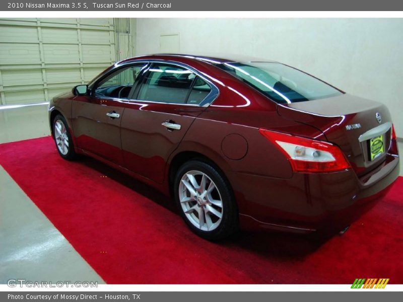 Tuscan Sun Red / Charcoal 2010 Nissan Maxima 3.5 S
