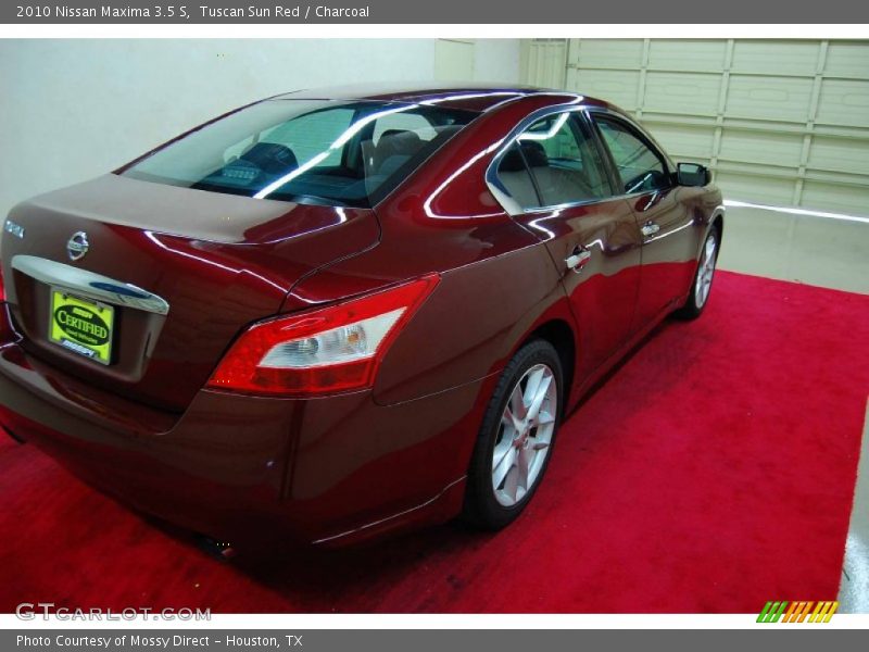 Tuscan Sun Red / Charcoal 2010 Nissan Maxima 3.5 S