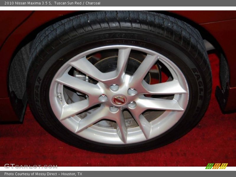 Tuscan Sun Red / Charcoal 2010 Nissan Maxima 3.5 S