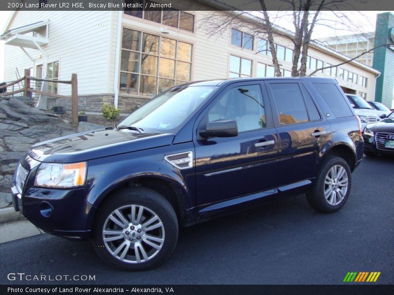 Biscay Blue Metallic / Almond 2009 Land Rover LR2 HSE