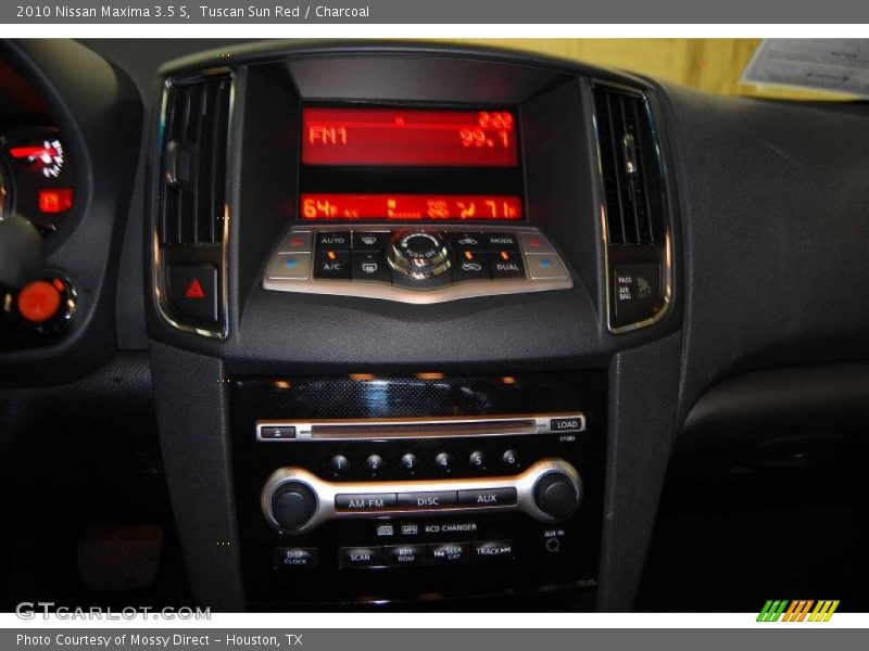 Tuscan Sun Red / Charcoal 2010 Nissan Maxima 3.5 S