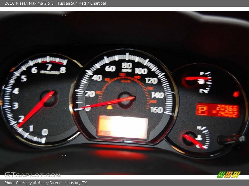 Tuscan Sun Red / Charcoal 2010 Nissan Maxima 3.5 S