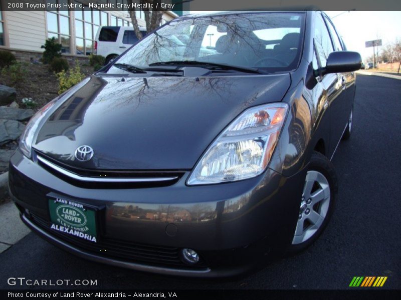 Magnetic Gray Metallic / Gray 2008 Toyota Prius Hybrid