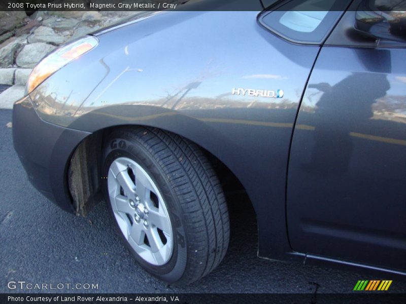 Magnetic Gray Metallic / Gray 2008 Toyota Prius Hybrid