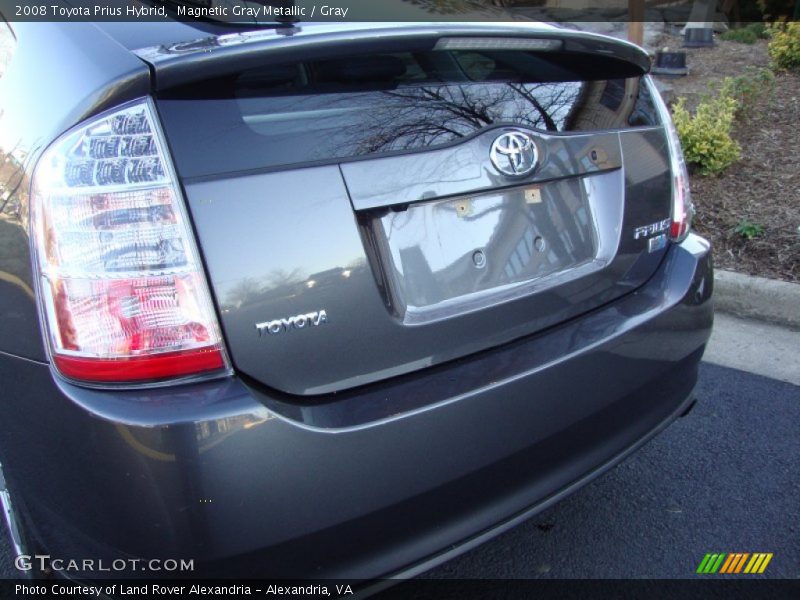 Magnetic Gray Metallic / Gray 2008 Toyota Prius Hybrid