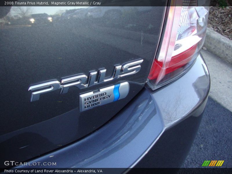 Magnetic Gray Metallic / Gray 2008 Toyota Prius Hybrid