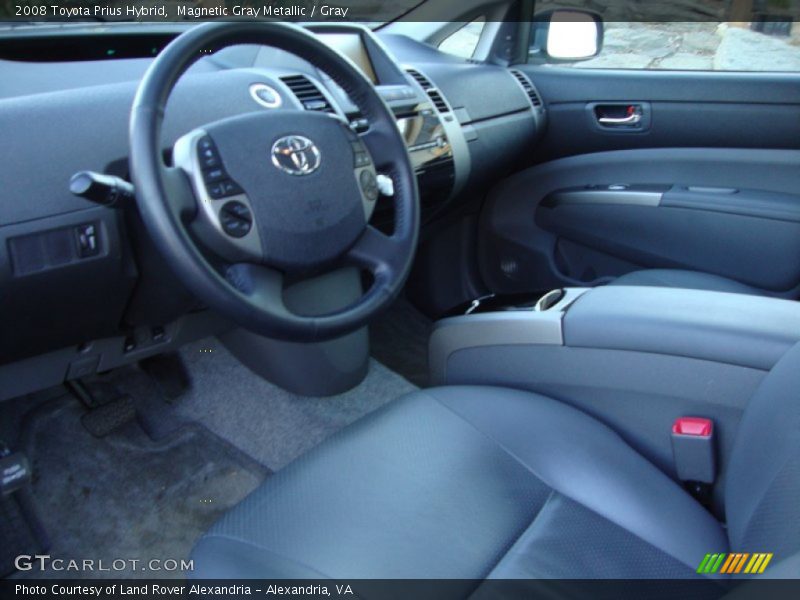 Magnetic Gray Metallic / Gray 2008 Toyota Prius Hybrid