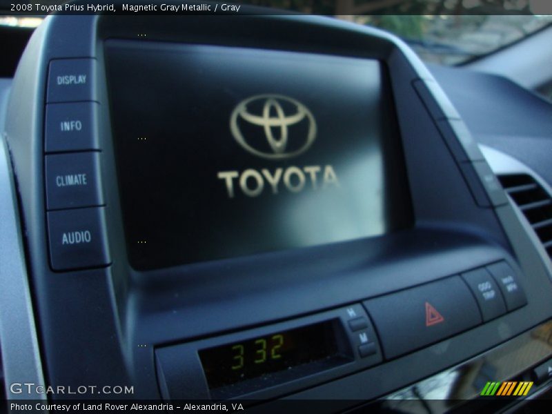 Magnetic Gray Metallic / Gray 2008 Toyota Prius Hybrid