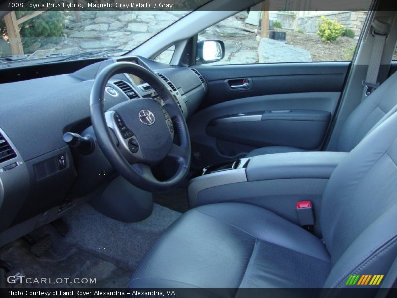 Magnetic Gray Metallic / Gray 2008 Toyota Prius Hybrid