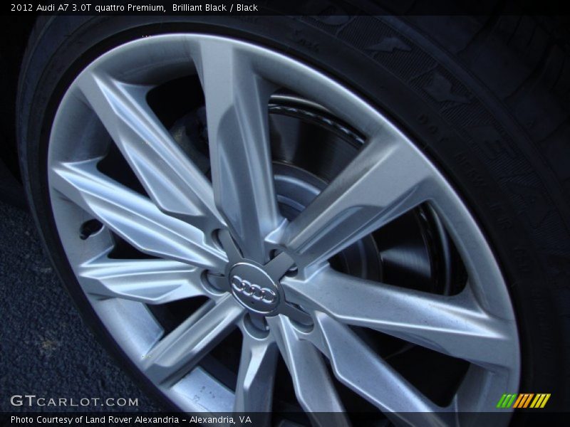 Brilliant Black / Black 2012 Audi A7 3.0T quattro Premium