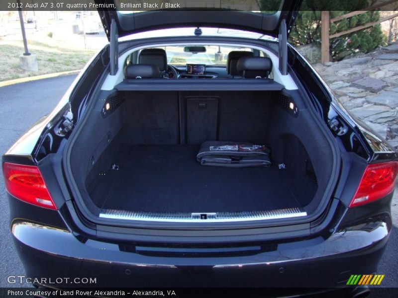 Brilliant Black / Black 2012 Audi A7 3.0T quattro Premium