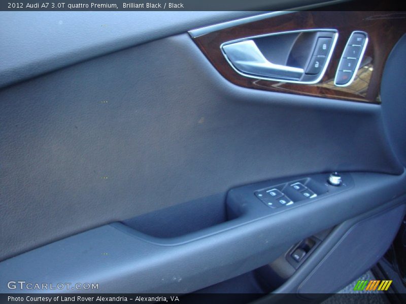 Brilliant Black / Black 2012 Audi A7 3.0T quattro Premium