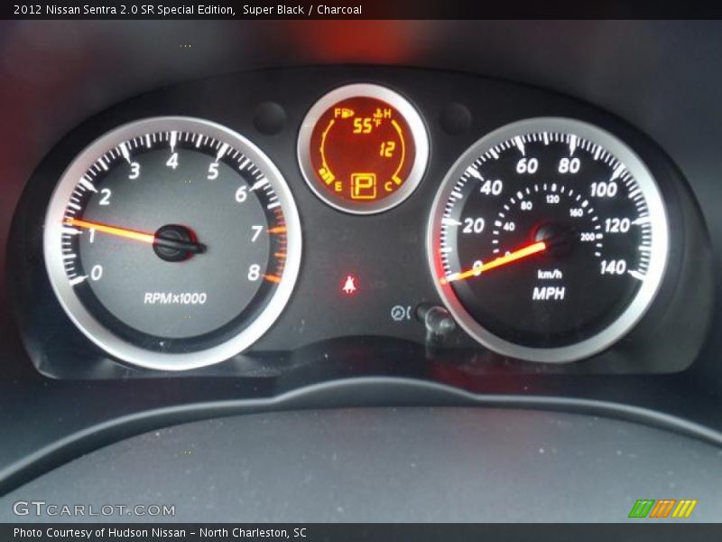 2012 Sentra 2.0 SR Special Edition 2.0 SR Special Edition Gauges