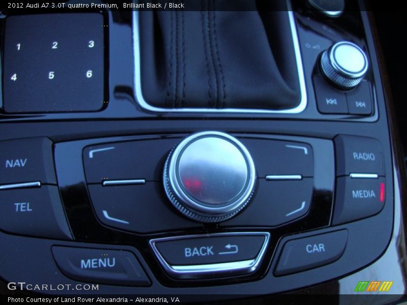 Brilliant Black / Black 2012 Audi A7 3.0T quattro Premium