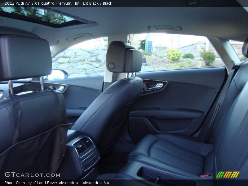 Brilliant Black / Black 2012 Audi A7 3.0T quattro Premium
