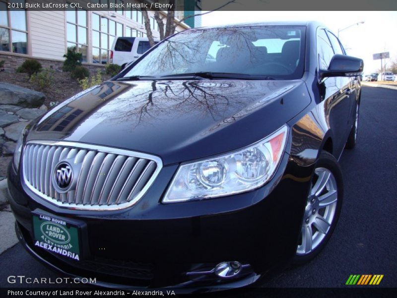 Carbon Black Metallic / Ebony 2011 Buick LaCrosse CXL