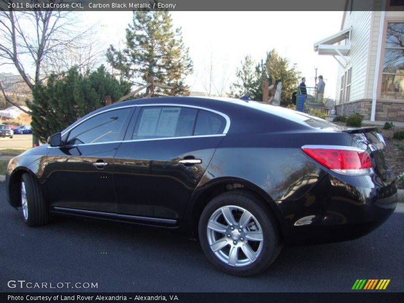 Carbon Black Metallic / Ebony 2011 Buick LaCrosse CXL